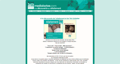 Desktop Screenshot of medialactee.com